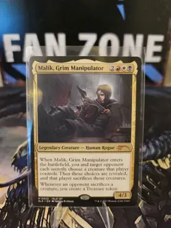 MTG Malik, Grim Manipulator Universes Within (SLX) 0023 Regular Mythic NM - Image 1