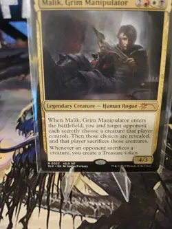 MTG Malik, Grim Manipulator Universes Within (SLX) 0023 Regular Mythic NM - Image 2