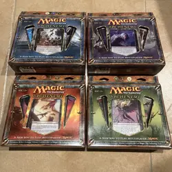 Magic The Gathering ARCHENEMY Complete Set of all 4 Decks Schemes - Sealed - Image 1