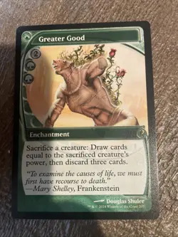 Greater Good x1 1x Mystery Booster 2 Future Sight NM MTG Free Shipping - Image 1