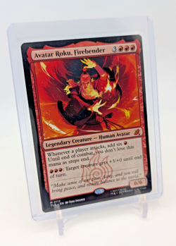 MTG - Avatar Roku, Firebender - Regular Mythic #112 - Avatar: TLA (TLE) NM - Image 1