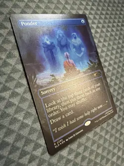 MTG Ponder #2292 Rainbow Foil Rare Secret Lair Drop Series (SLD) - Image 2