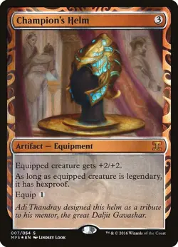 Champion's Helm Masterpiece Series: Kaladesh Inventions Foil - Image 1