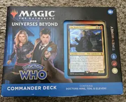 Doctor Who Magic The Gathering Universes Beyond Timey-Wimey Commander Deck - Image 1
