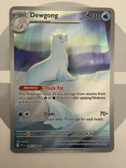 Pokemon Mega Evolution Phantasmal Flames Dewgong 097/094 Illustration Rare IR - Image 1