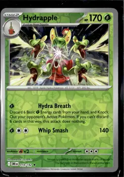 Pokemon Hydrapple 18/182 Destined Rivals Reverse Holo 2 Card Lot - Image 1