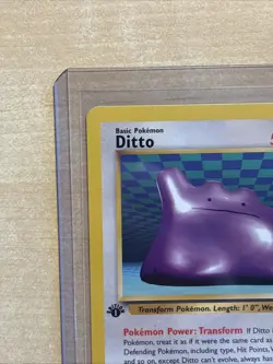 Pokemon TCG Ditto Fossil 18/62 Regular Card, 1st Edition - Image 4