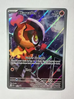 Pokemon TCG: Charcadet 022 - Black Star Promo - IR - Phantasmal Flames ETB -*NM* - Image 1