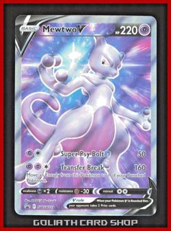 Mewtwo V SwSh229 - Black Star Promo - Pokemon TCG - Image 1