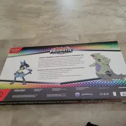POKEMON TCG PRISMATIC EVOLUTIONS LUCARIO & TYRANITAR EX PREMIUM COLLECTION NEW - Image 4