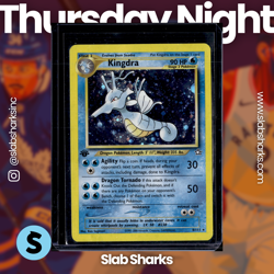 2000 POKEMON NEO GENESIS 1ST EDITION #8/111 KINGDRA HOLO RARE - Image 1