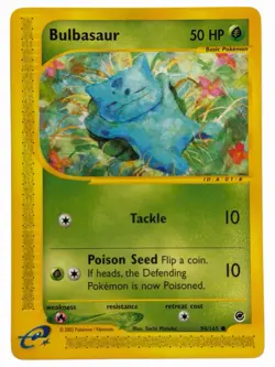 Bulbasaur - 94/165 Expedition 2002 - E-Reader WOTC - Pokemon TCG - Image 1