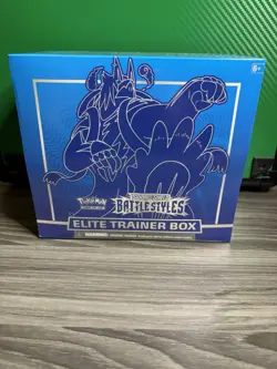 Pokemon TCG Sword & Shield - Battle Styles - Elite Trainer Box ETB Blue X1 - Image 1
