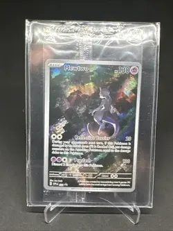 Pokemon TCG Mewtwo 052 Scarlet & Violet 151 UPC Promo Holo Rare Factory Sealed - Image 1