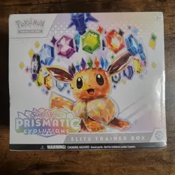 Pokemon TCG Prismatic Evolutions Elite Trainer Box ETB New Sealed Scarlet Violet - Image 1