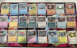 Pokemon TCG Reverse Holo Lot of 124 Modern Suicune Electabuzz Bayleef Zacian - Image 1