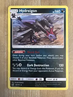 Pokemon TCG Hydreigon Theme Deck Cracked Ice Holo 62/111 VLP - Crimson Invasion - Image 1