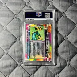 1999 TOPPS POKEMON THE MOVIE EDT ROUND ONE EQUALS DEFEAT #26 MOVIE EDITION PSA 9 - Image 2