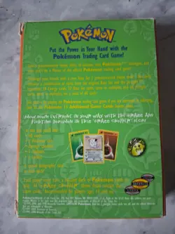 Pokemon Grass Chopper Theme Deck Base Set II Opened - Image 2