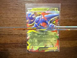 2025 Pokemon Phantasmal Flames Mega Heracross ex Double Rare #004/094 - Image 1