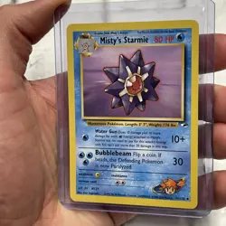 2000 POKEMON GYM HEROES MISTY'S STARMIE 56/132 (UNCOMMON) NM/MT VINTAGE POKEMON - Image 2