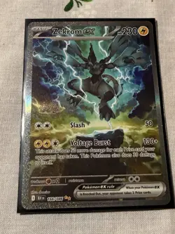 Pokemon TCG Zekrom EX Sir 166/086 Black Bolt - Image 3