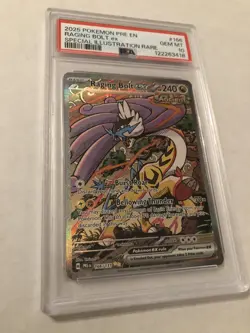 PSA 10 GEM MT Raging Bolt ex 166/131 Prismatic Evolutions SIR GEM MINT Pokemon - Image 3