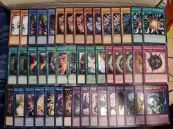 Yugioh 46 Card Primite Dark Magician Deck Core Dragon Knight Amulet Dragon - Image 1