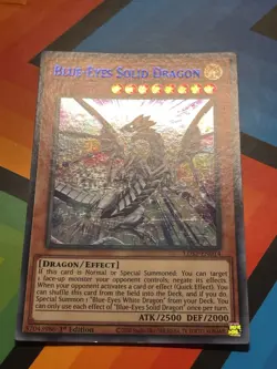Yugioh: Blue-Eyes Solid Dragon - LDS2-EN014 - Ultra Rare - 1st Edition - NM - Image 2