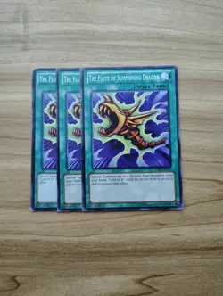 Yu-Gi-Oh! - The Flute Of Summoning Dragon 3X - Full Playset - Image 1