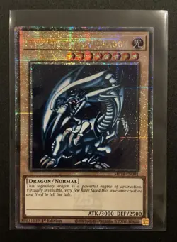 YUGIOH! Blue-Eyes White Dragon MP24-EN001 Quarter Century Secret Rare 1st ed NM - Image 1