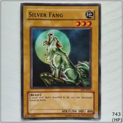 Silver Fang - SDY-A012 - Common Unlimited Yugioh - Image 1