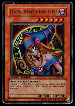 Yugioh! Dark Magician Girl RDS-ENSE2 Ultra Rare HP/DMG - Image 1