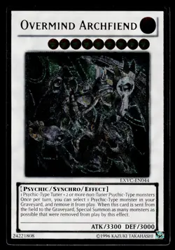 Yugioh! Overmind Archfiend (UTR) EXVC-EN044 Ultimate Rare - Image 1