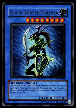 Yugioh! Black Luster Soldier SYE-024 Ultra Rare HP - Image 1