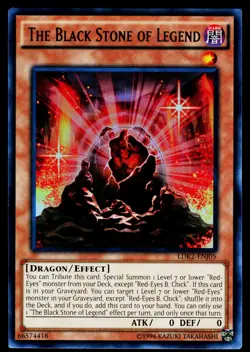 Yugioh! The Black Stone of Legend LDK2-ENJ05 Ultra Rare VLP - Image 1