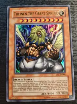 YUGIOH Great SPHINX Set Of 3 Full Ultra HOLOFOIL ANDRO THEINEN TELEIA EP1-EN - Image 2