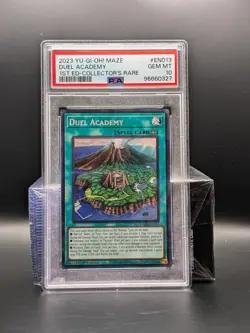 Yu-Gi-Oh! MAZE-EN013 Duel Academy, 1st Ed. (Collectors Rare) PSA 10 Gem Mint - Image 1