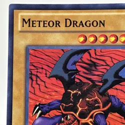 Yu-Gi-Oh Meteor Dragon PRC1-EN001 Super Rare 1st Edition Near Mint Condition - Image 2