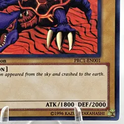 Yu-Gi-Oh Meteor Dragon PRC1-EN001 Super Rare 1st Edition Near Mint Condition - Image 5