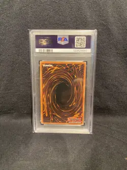 Yu-Gi-Oh! 2003 Dark Magician Girl MFC-000 Magicians Force First Edition PSA 3 - Image 2