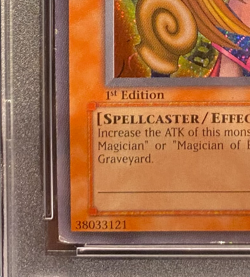 Yu-Gi-Oh! 2003 Dark Magician Girl MFC-000 Magicians Force First Edition PSA 3 - Image 5