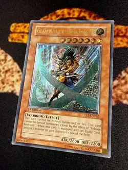 🔥YUGIOH • GEARFRIED THE SWORDMASTER • ULTIMATE RARE • FET-EN022 • 1st ED • MP🔥 - Image 3