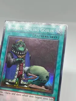YuGiOh! Upstart Goblin Super Rare German TU08-DE004 Turbo Pack 8 LP - Image 4