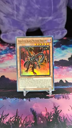 Yugioh! Red-Eyes Black Meteor Dragon - DUNE-EN095 - Super Rare - 1st Edition Nea - Image 1