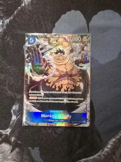 Monkey.D.Luffy OP11-058 Carrying On His Will OP13 Treasure Rare TR One Piece TCG - Image 1