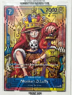 Monkey.D.Luffy (2nd Anniversary Stamped Promo) P-043 - One Piece TCG - English - Image 2