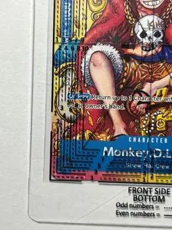 Monkey.D.Luffy (2nd Anniversary Stamped Promo) P-043 - One Piece TCG - English - Image 5