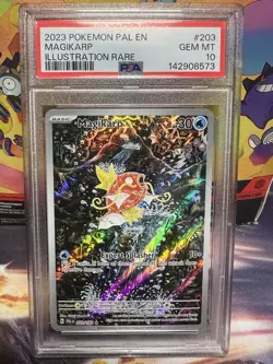 Paldea Evolved Magikarp Illustration Rare Card #203/193 Psa 10 - Image 1