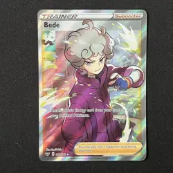 Bede 199/202 Sword & Shield Base Set Pokemon Card - Image 2
